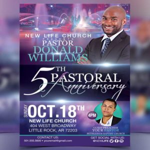 In The Word Wednesdays Flyer Template