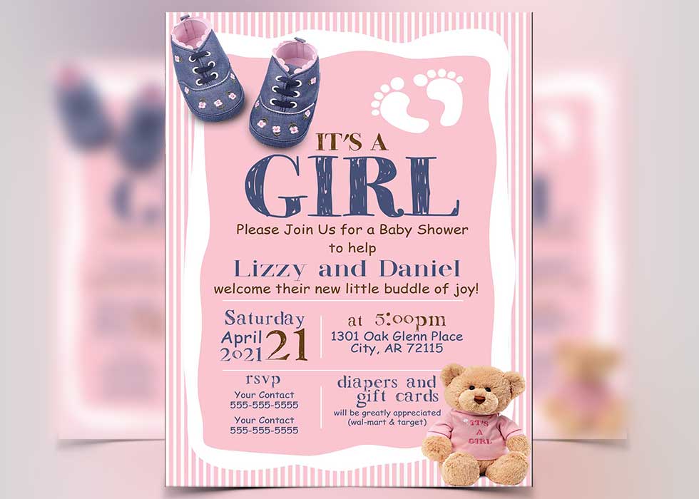 FT Baby Girl Invitation MAIN