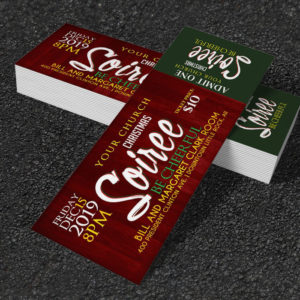 Christmas Party Ticket Mockup1